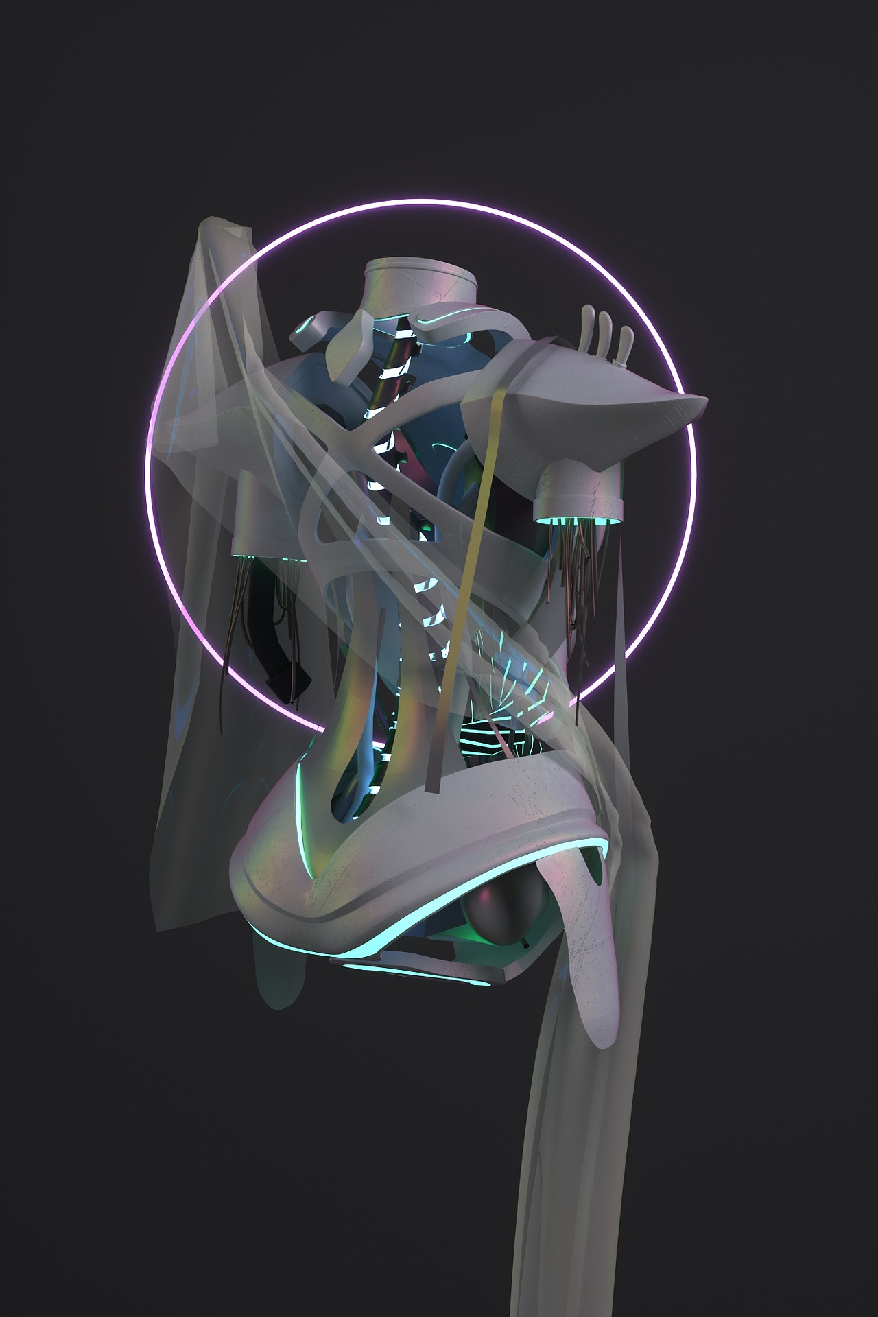 一组机甲的创作过程