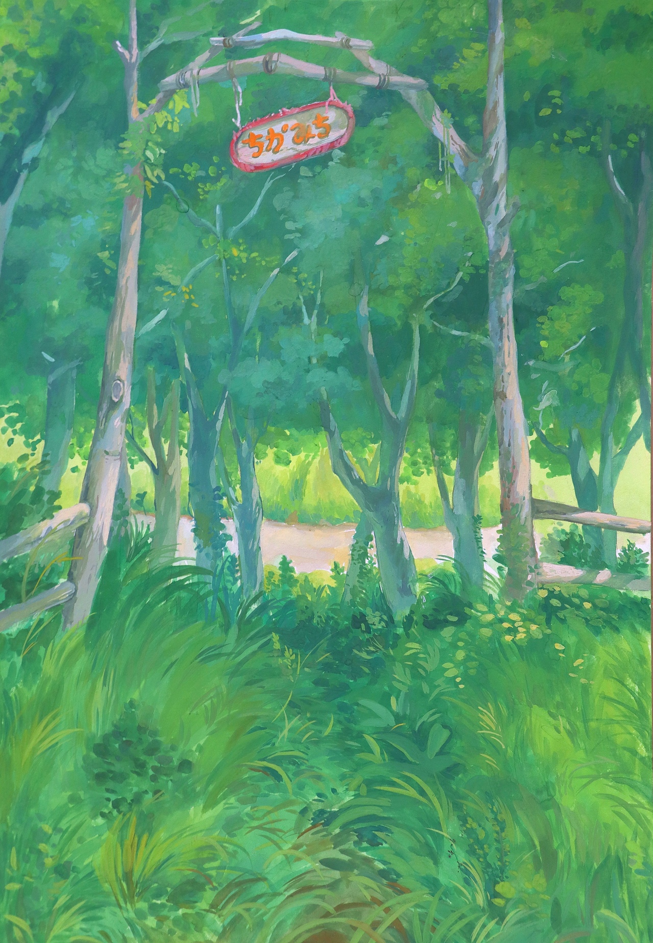 《旅行》-不透明水彩治愈手绘插画