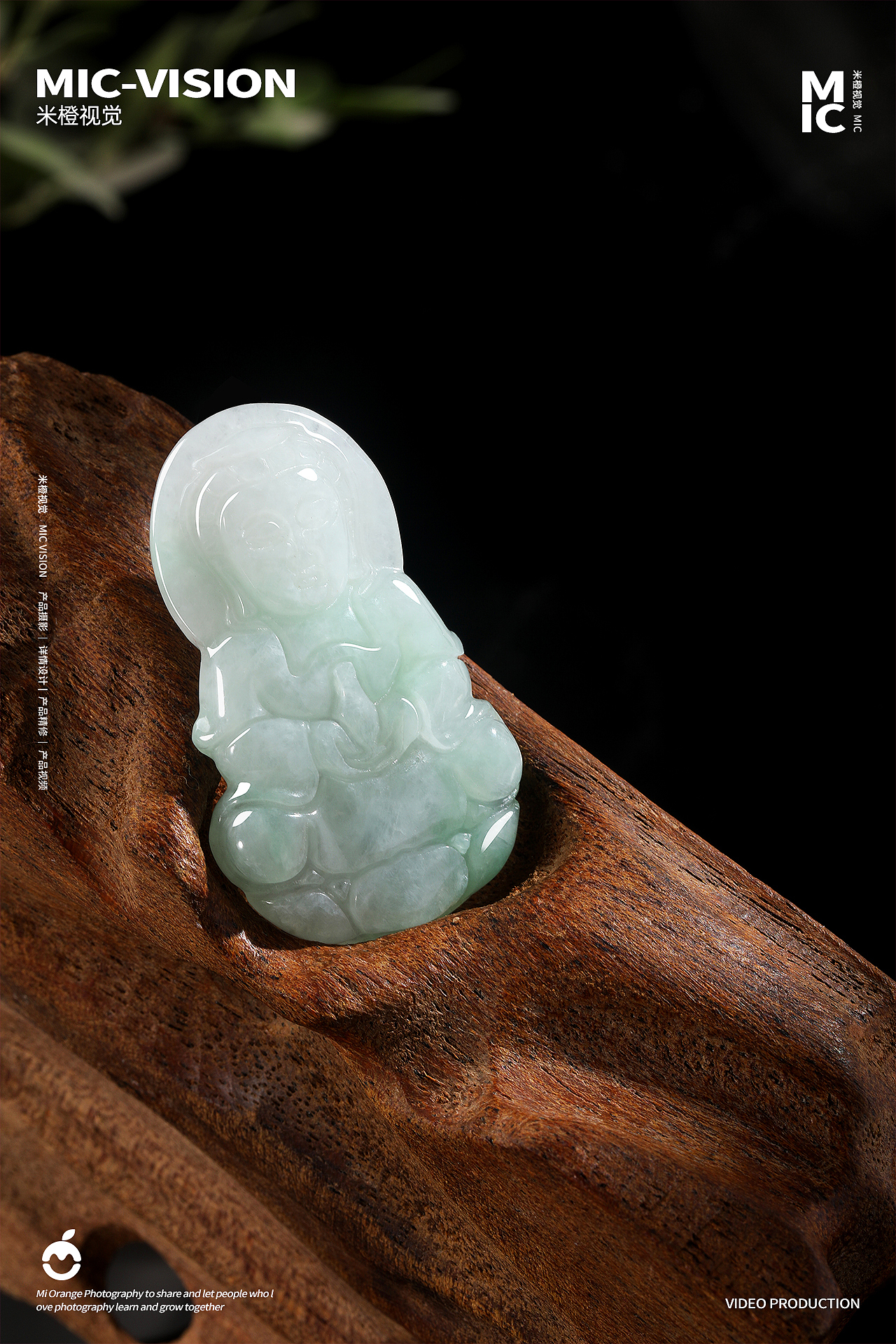 玉石类｜玉观音/弥勒佛玉石拍摄