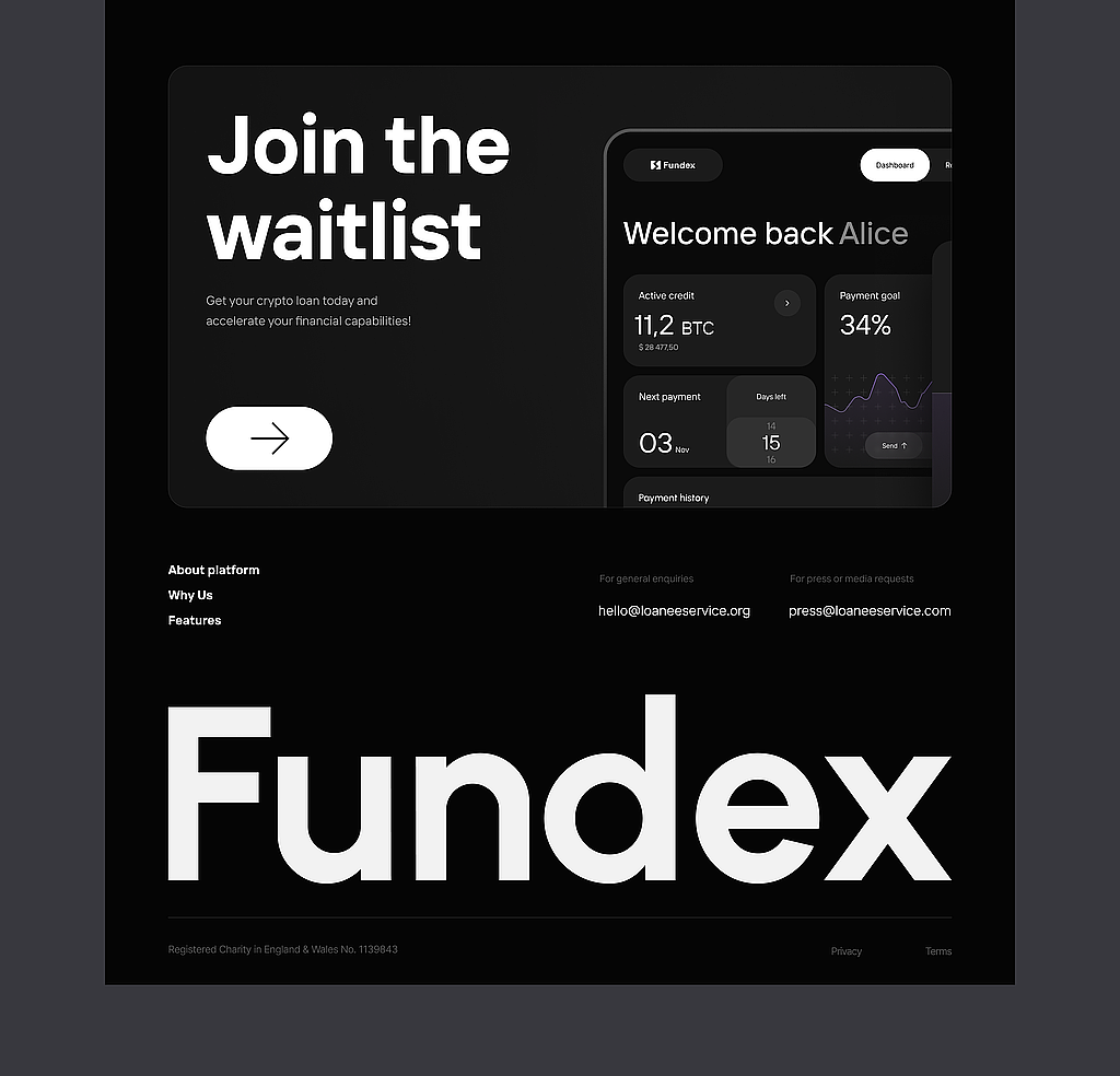 网页设计-Fundex