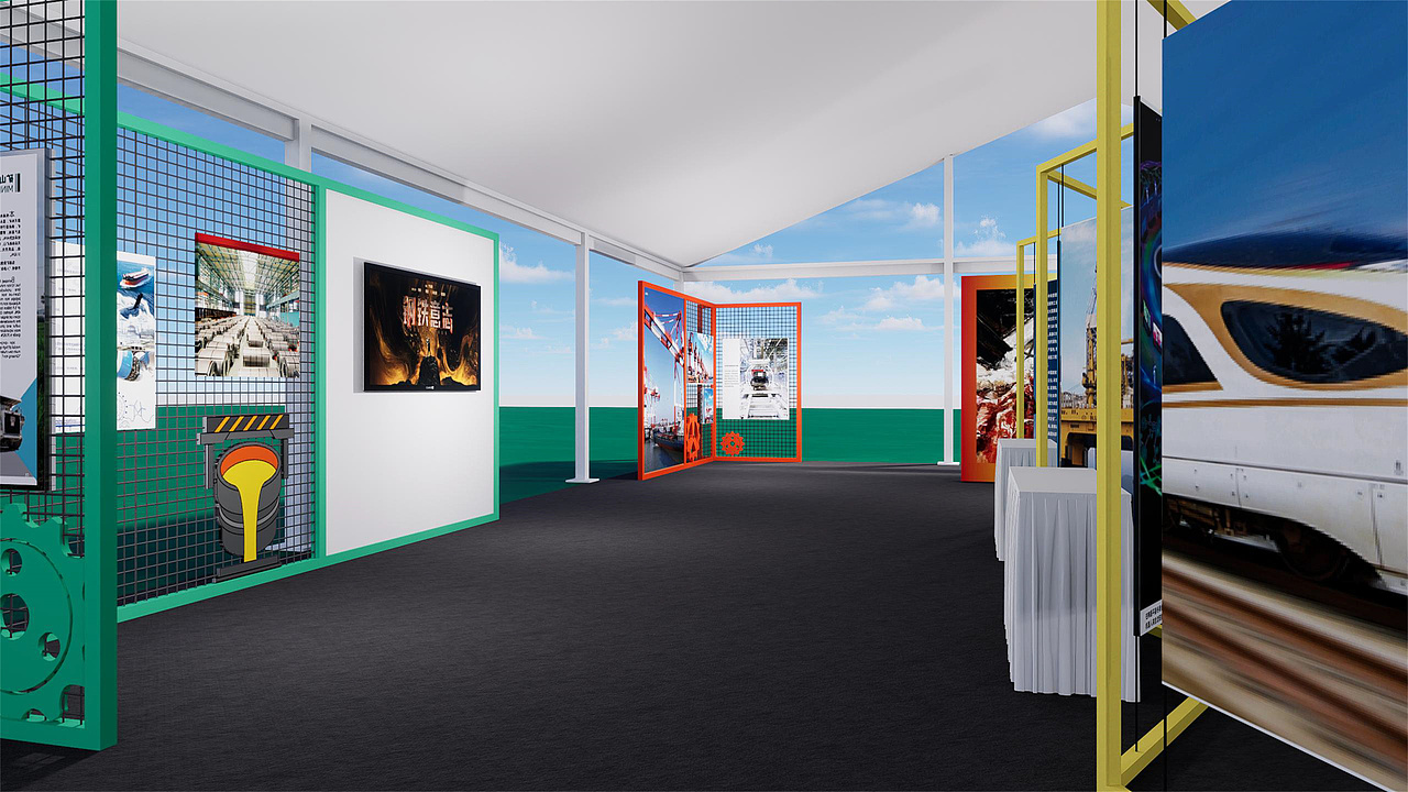 从辽河到香江庆祝香港回归祖国26周年活动-北京可见（图ZMzQ1Mjg3NzAw） - 展陈设计 - 站酷设计师北京可见原创素材 - 站酷ZCOOL