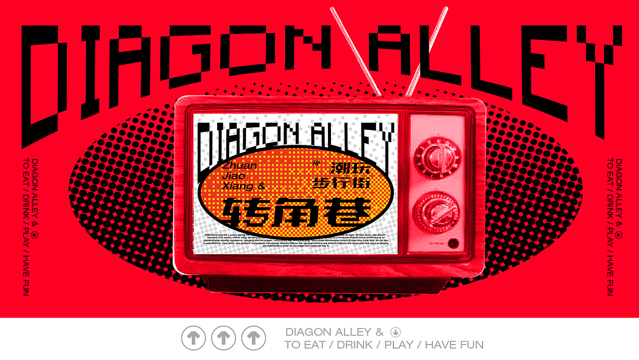 转角巷-潮玩步行街（图ZMzQ1NzAxMjk2） - 品牌 - 站酷设计师衍艺设原创素材 - 站酷ZCOOL