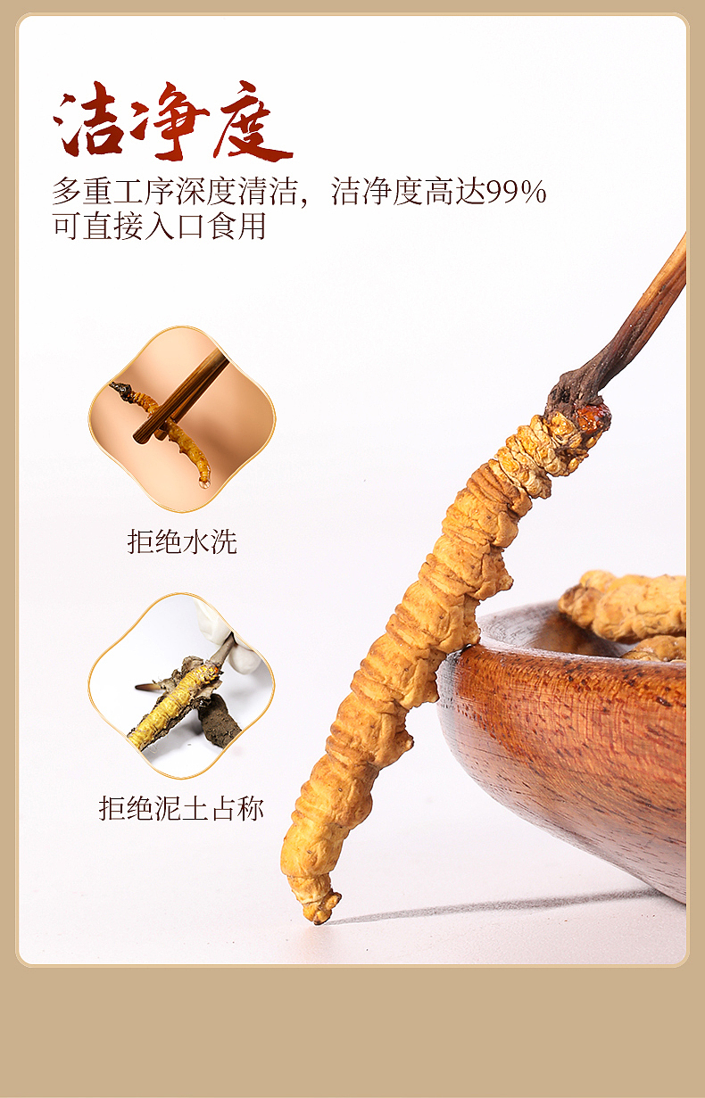 虫草 藏干 滋补品 详情