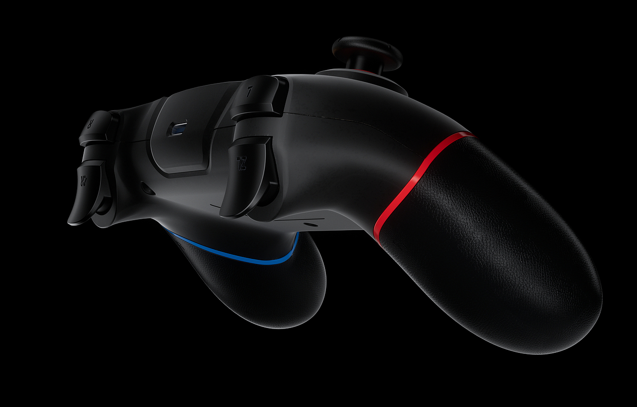 【渲染-通吃岛】游戏手柄