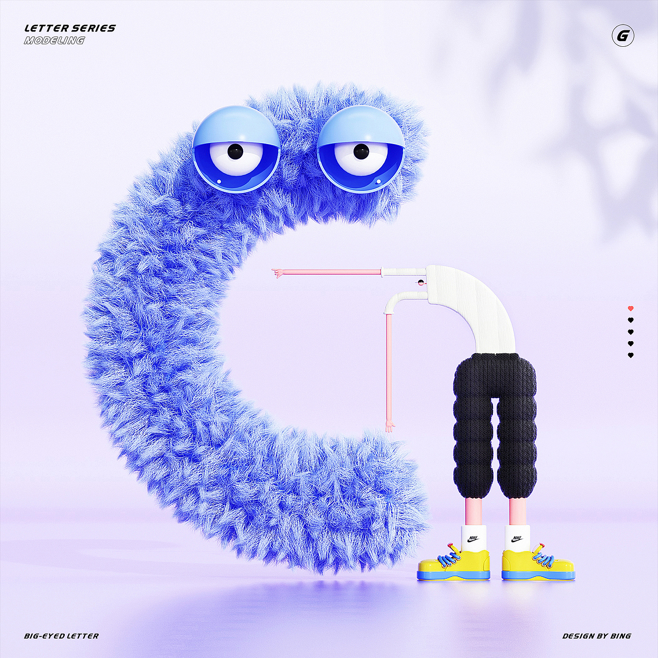 C4D字母系列-26 Letter Series（图ZMzA4NTI1MTky） - 场景 - 站酷设计师BINGc原创素材 - 站酷ZCOOL