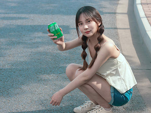 少女轻胶片写真