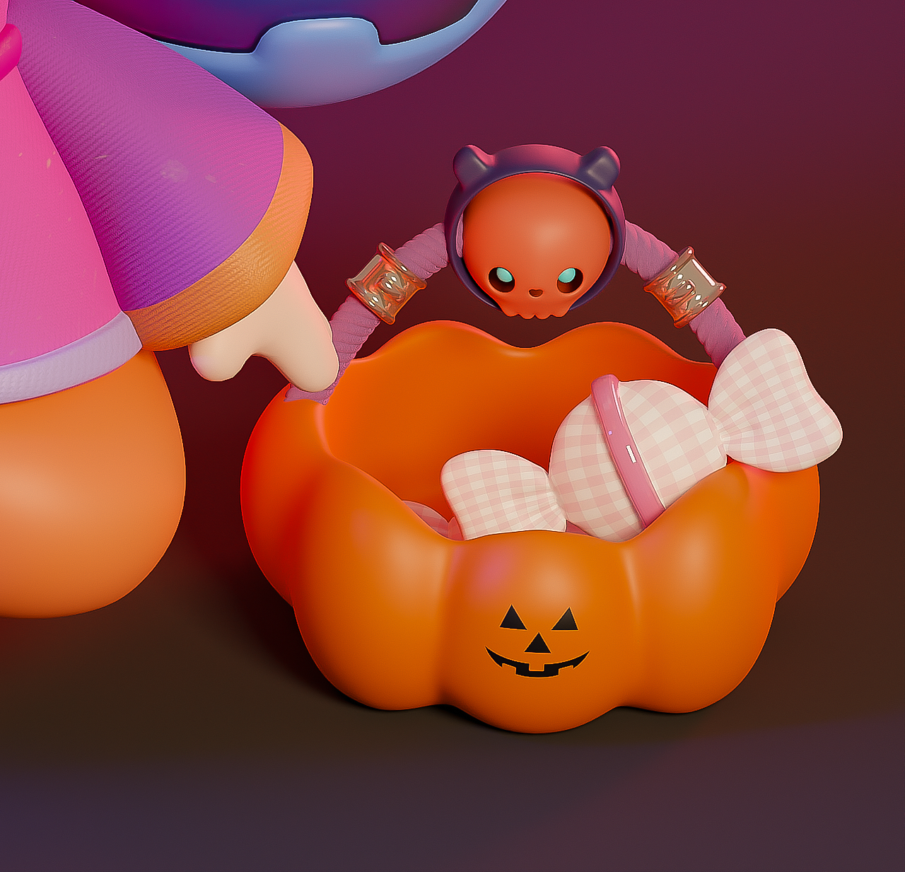 万圣节Ip设计 ฅʕ•̫͡•ʔฅ球球（图ZMzE5NjI5OTEy） - IP形象 - 站酷设计师宋七点点原创素材 - 站酷ZCOOL