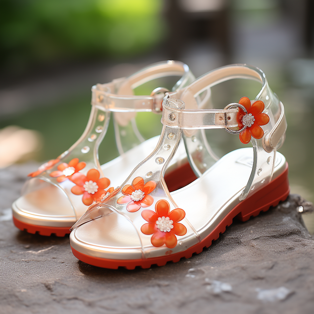 新款少女夏季凉鞋 |设计与摄影|