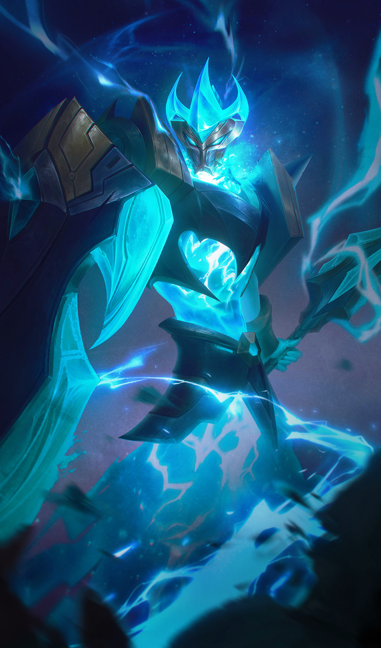 去年给小冰冰画的卡牌电魂