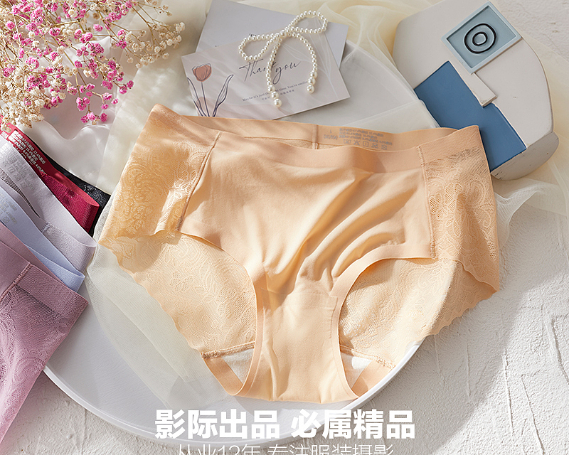 内裤文胸创意平铺拍 INS 网红风