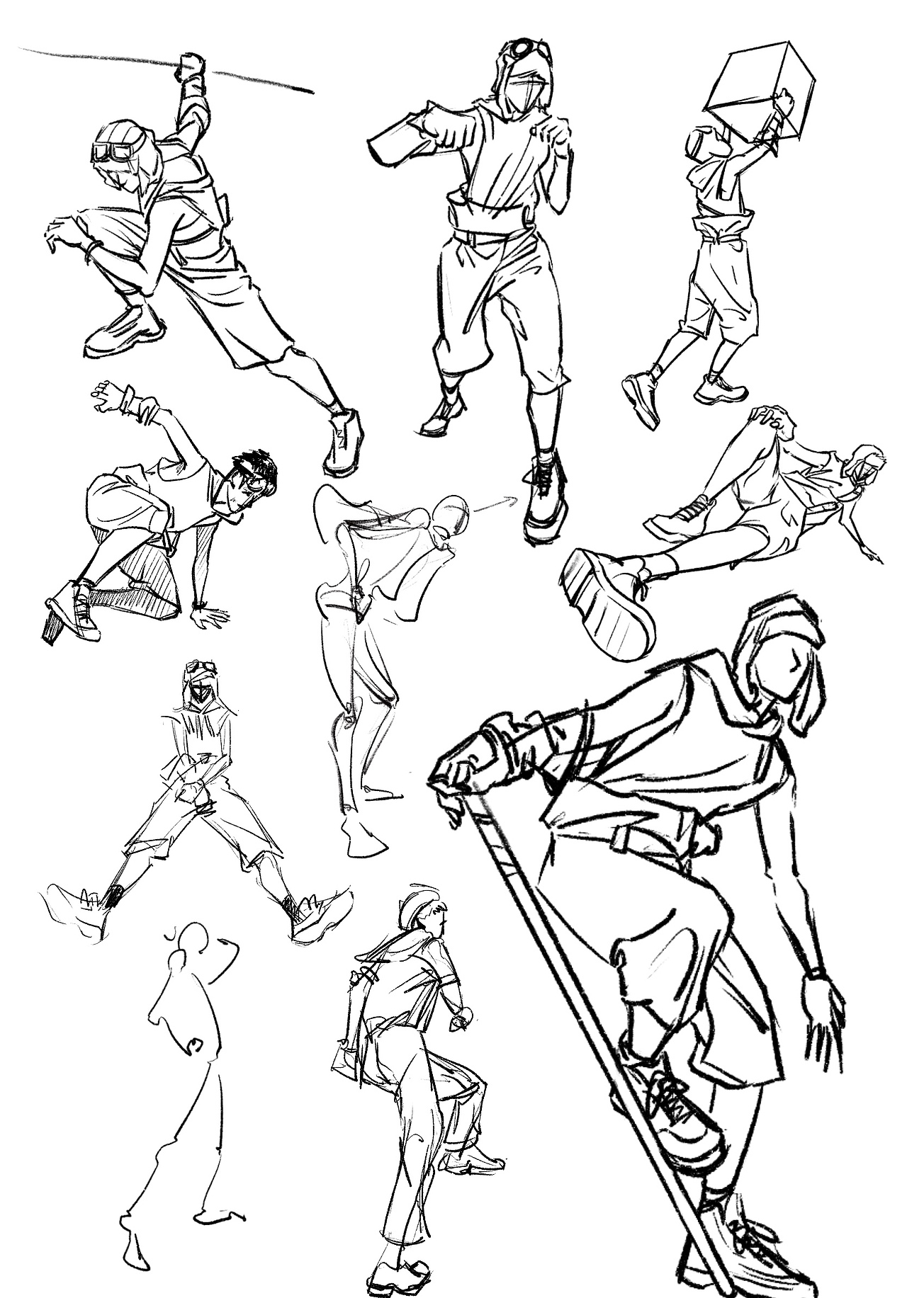 最近的一些速写练习