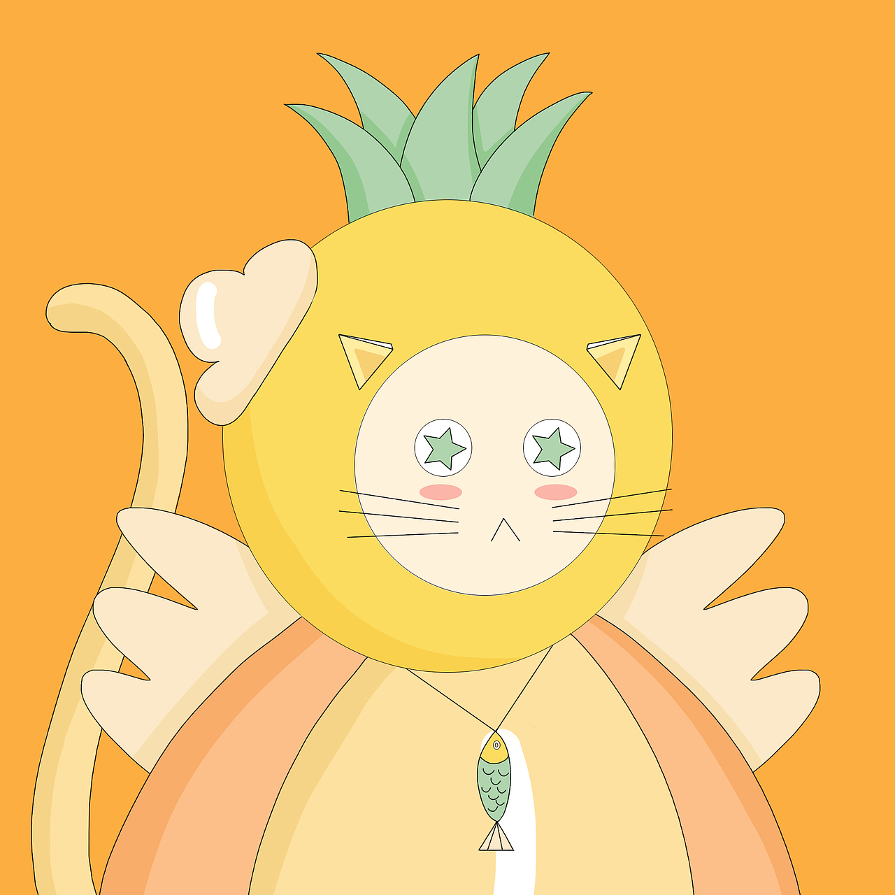 nft头像|水果喵系列