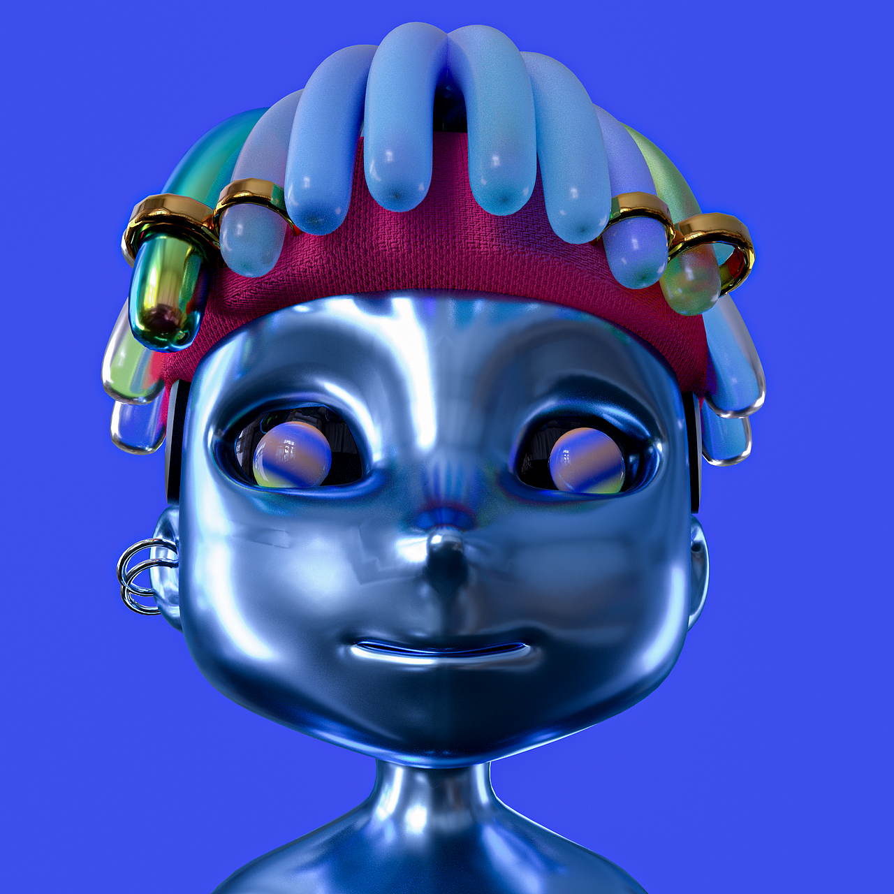 NFT头像镭射说唱