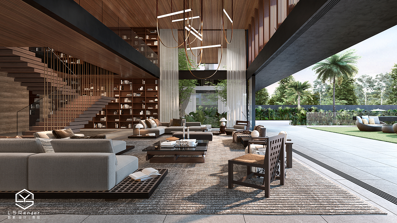 影素设计 • 度假酒店效果图