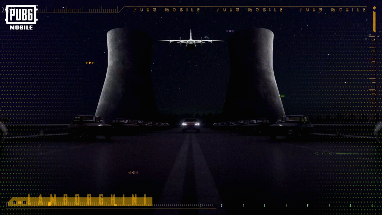 《PUBGM X 兰博基尼》引擎动画