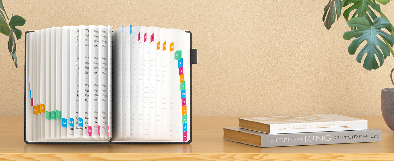 商务笔记本渲染(密码管理本及马蹄扣复古本)