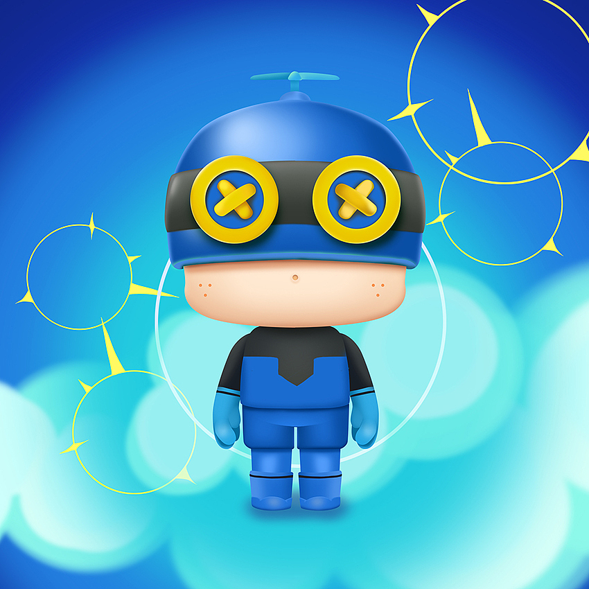 Pilot飞行者（图ZMzA3NDk0OTI4） - IP形象 - 站酷设计师舍九社原创素材 - 站酷ZCOOL