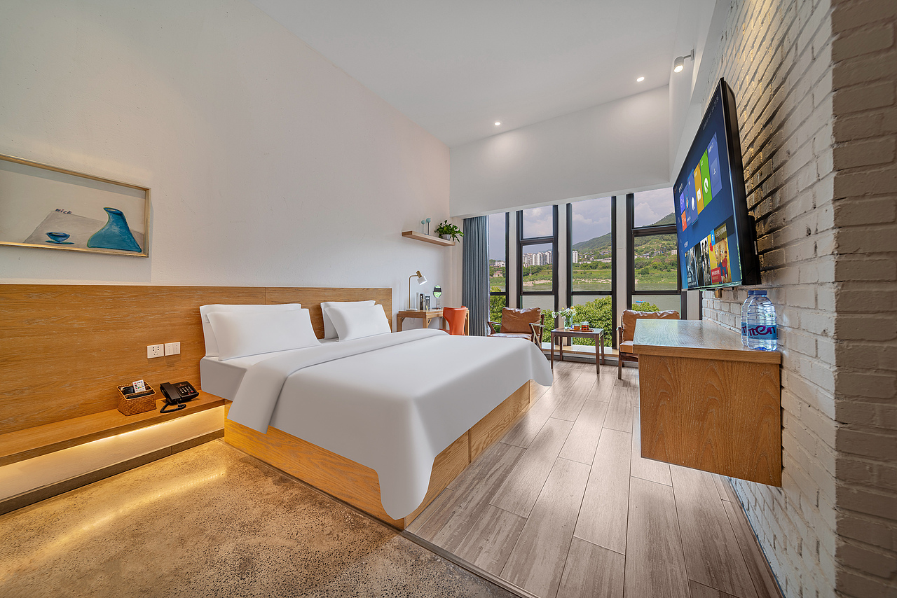 重庆市北碚区酒店拍摄|无隅酒店|酒店摄影