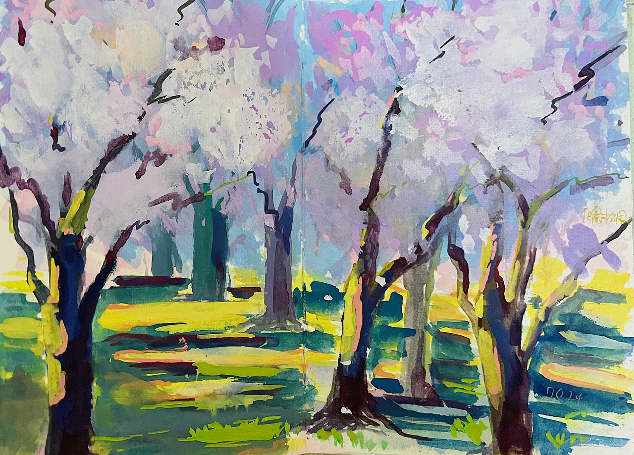 关于树的一些随笔（图ZMzY3MzkzODEy） - 绘画 - 站酷设计师背着梦想的大力士原创素材 - 站酷ZCOOL