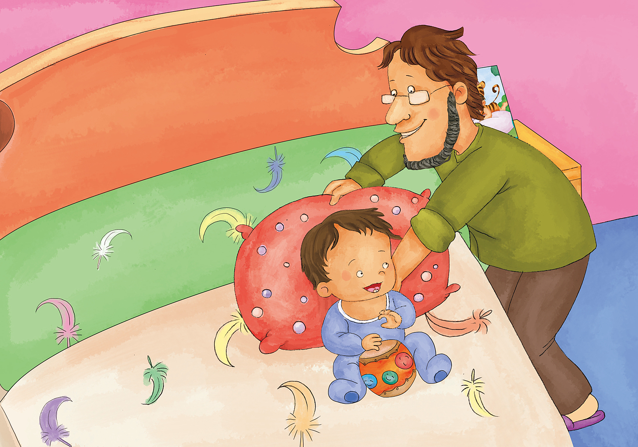 兒童插畫(huà)上色（圖ZMzIzMDc5Mjg4） - 概念設(shè)定 - 站酷設(shè)計(jì)師自由插畫(huà)師原創(chuàng)素材 - 站酷ZCOOL