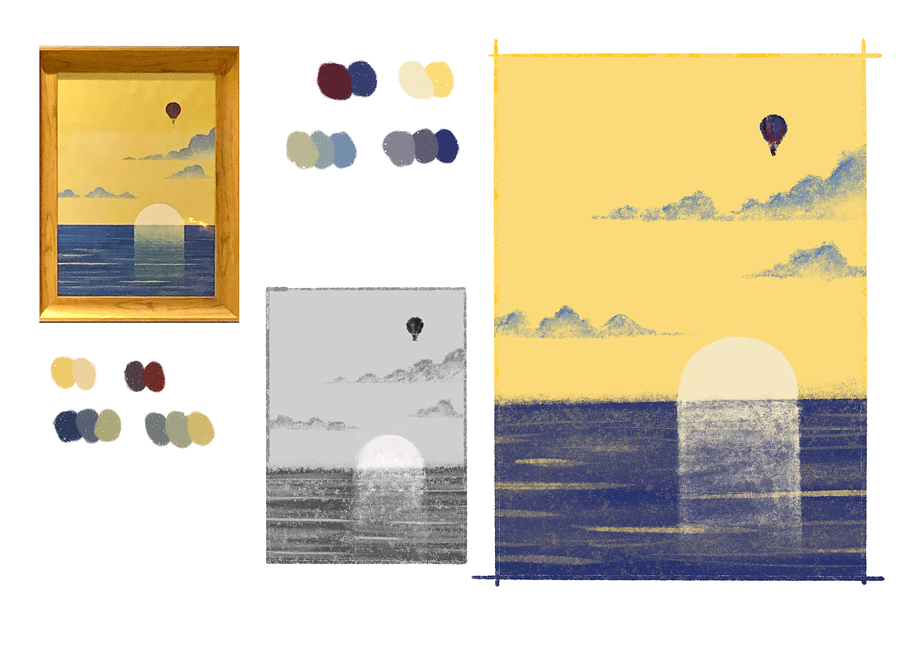 【速寫】一些基礎(chǔ)的人體和風(fēng)景色彩練習(xí)（圖ZMzM2Mjk1ODcy） - 創(chuàng)作習(xí)作 - 站酷設(shè)計(jì)師庚久G9原創(chuàng)素材 - 站酷ZCOOL