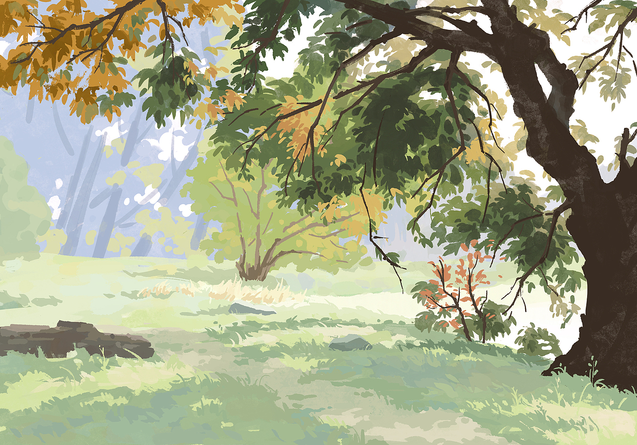 下弦月2022插画年终总结