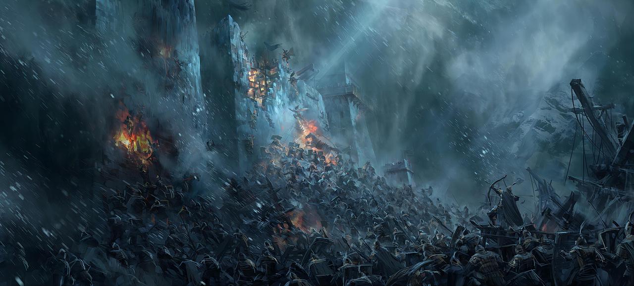 《封神三部曲》部分场景概设定