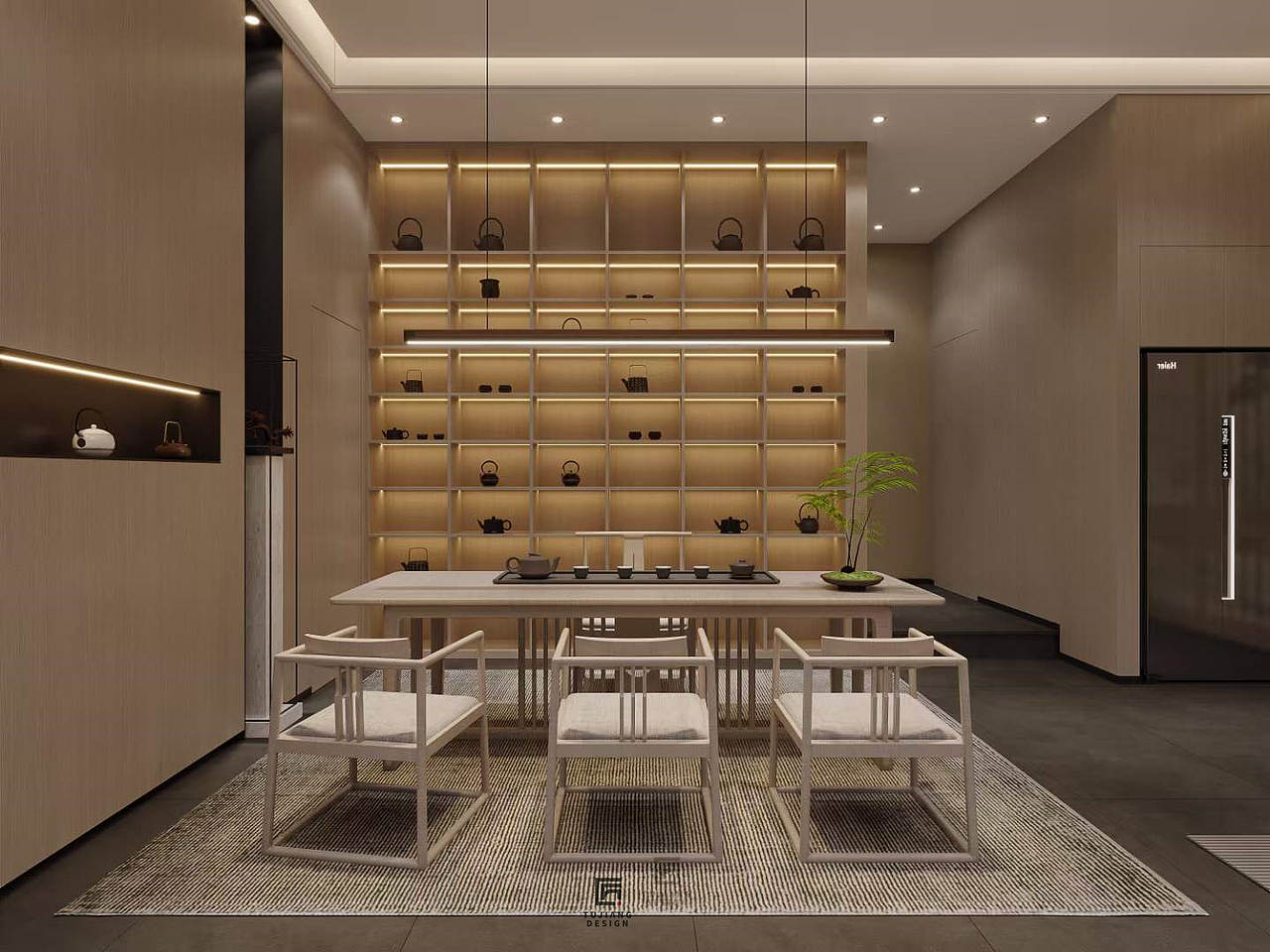 茶室设计|一隅禅意,至美东方