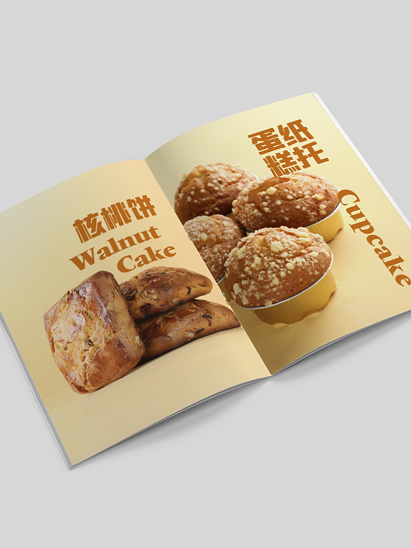烘焙产品的拍摄和设计