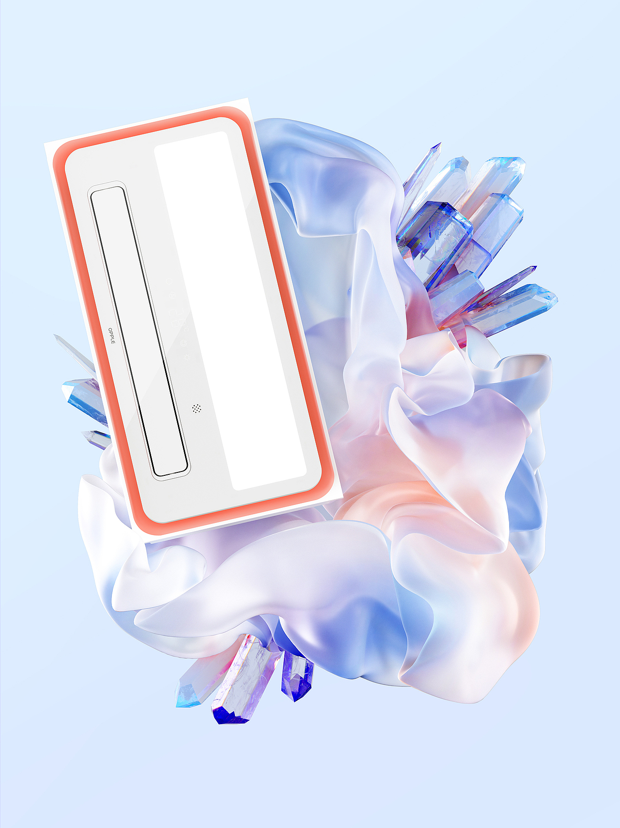 产品渲染丨OPPLE 智能温控浴霸合集