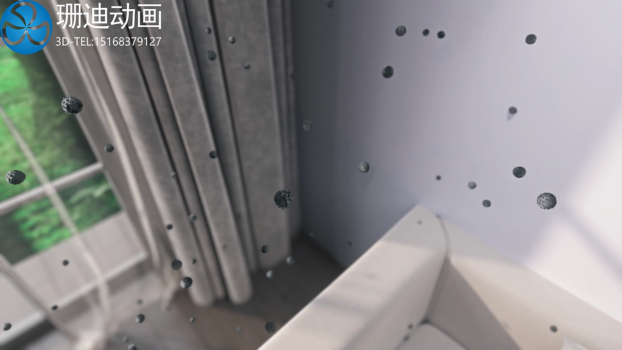 泰诗尔机理壁膜3D动画CG视频