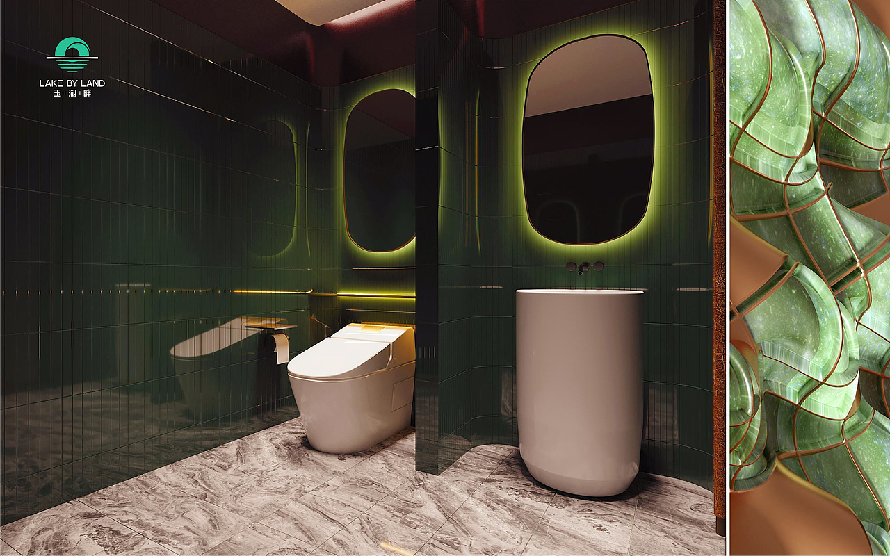 玉湖畔 LAKE BY LAND 品牌全案设计