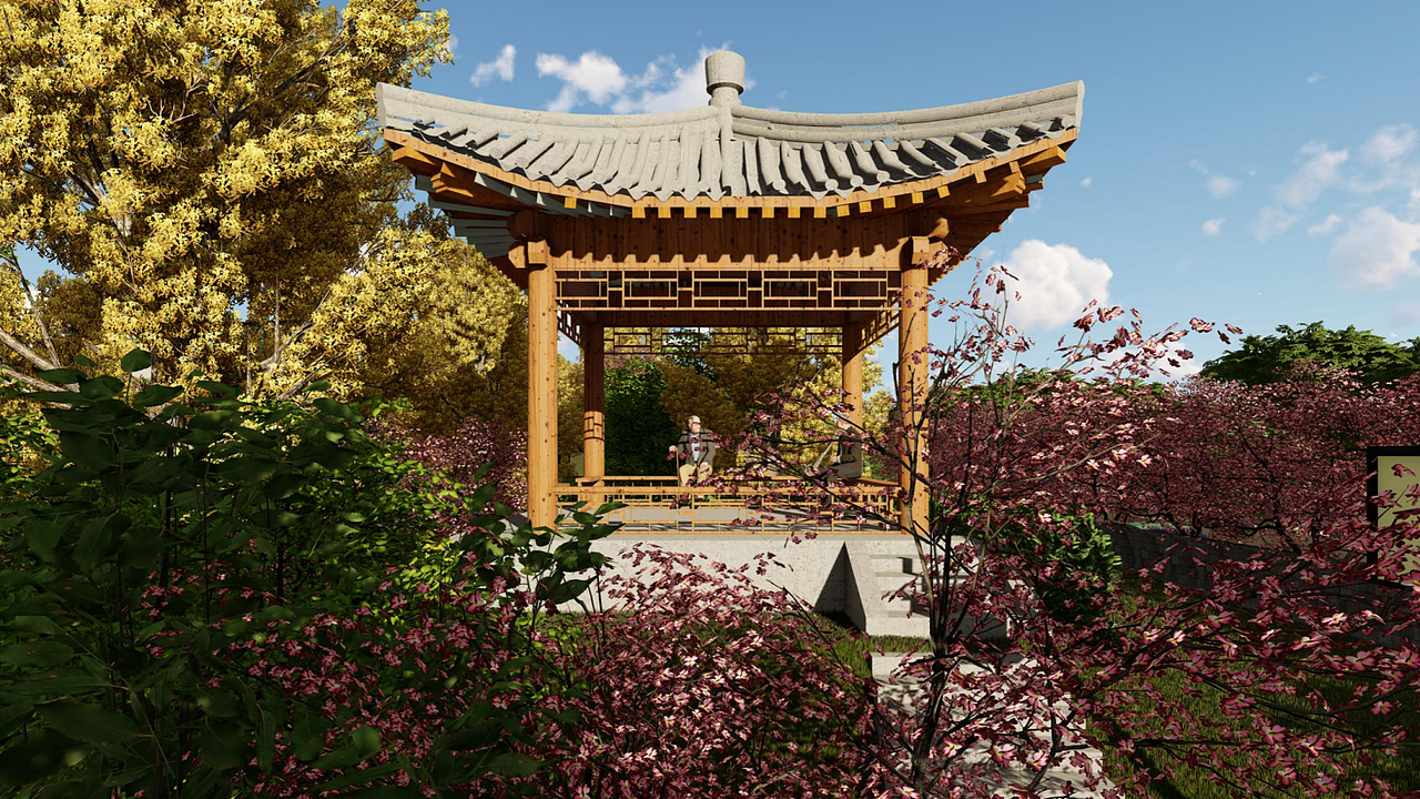 社区活动中心景观设计案例