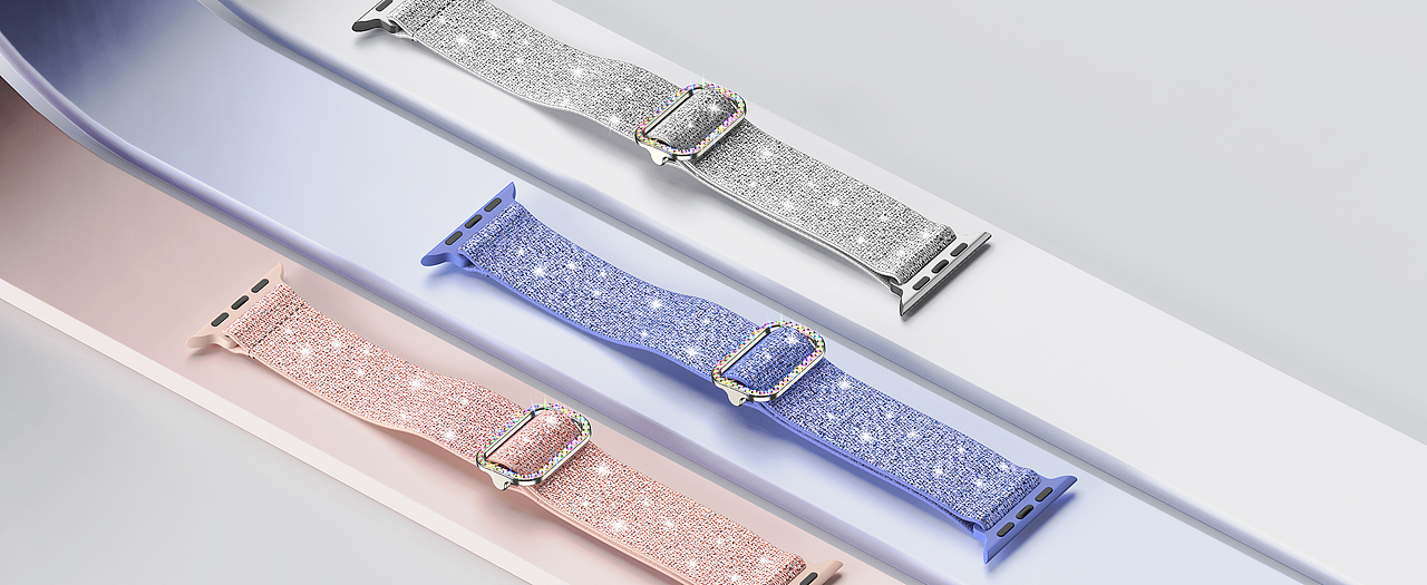 亚马逊A+渲染——苹果表带