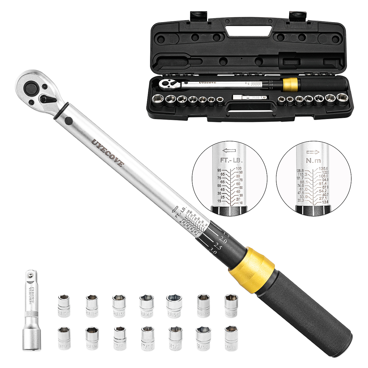扳手主图-16PCS-3-8-100FT-LB-主图（图ZMzE3MzIxNjEy） - 电商 - 站酷设计师秋之诺原创素材 - 站酷ZCOOL