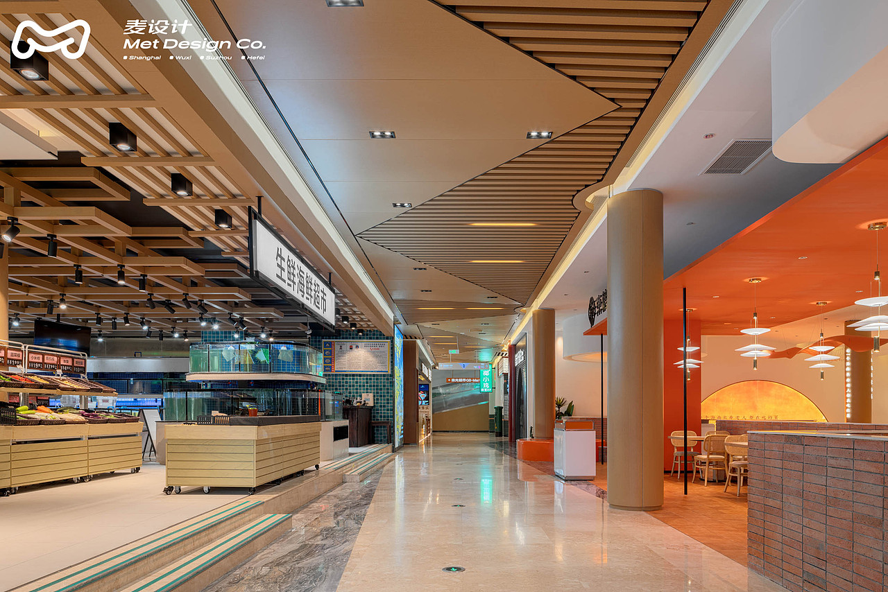 【空间作品】一丰禾生活广场 | 7000方商业综合体（图ZMzIzMjA0Nzky） - 酒店餐饮设计 - 站酷设计师无锡麦设计原创素材 - 站酷ZCOOL
