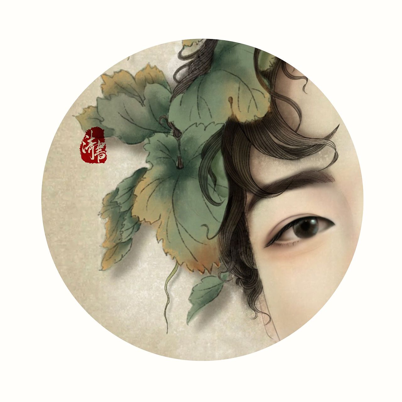 原创酒神肖战(爱他画他)二