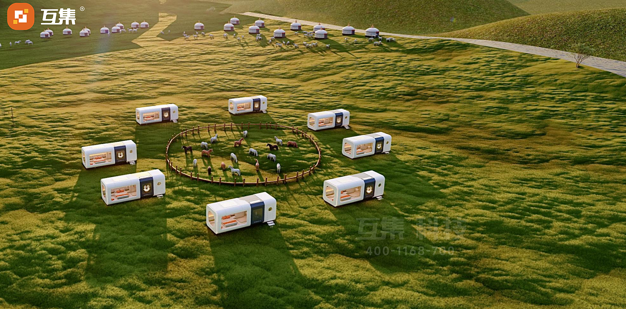 互集太空舱丨定制化打造文旅场景，山地、湖边、沙滩…（图ZMzcwODA5NTU2） - 建筑设计 - 站酷设计师HUJI互集原创素材 - 站酷ZCOOL