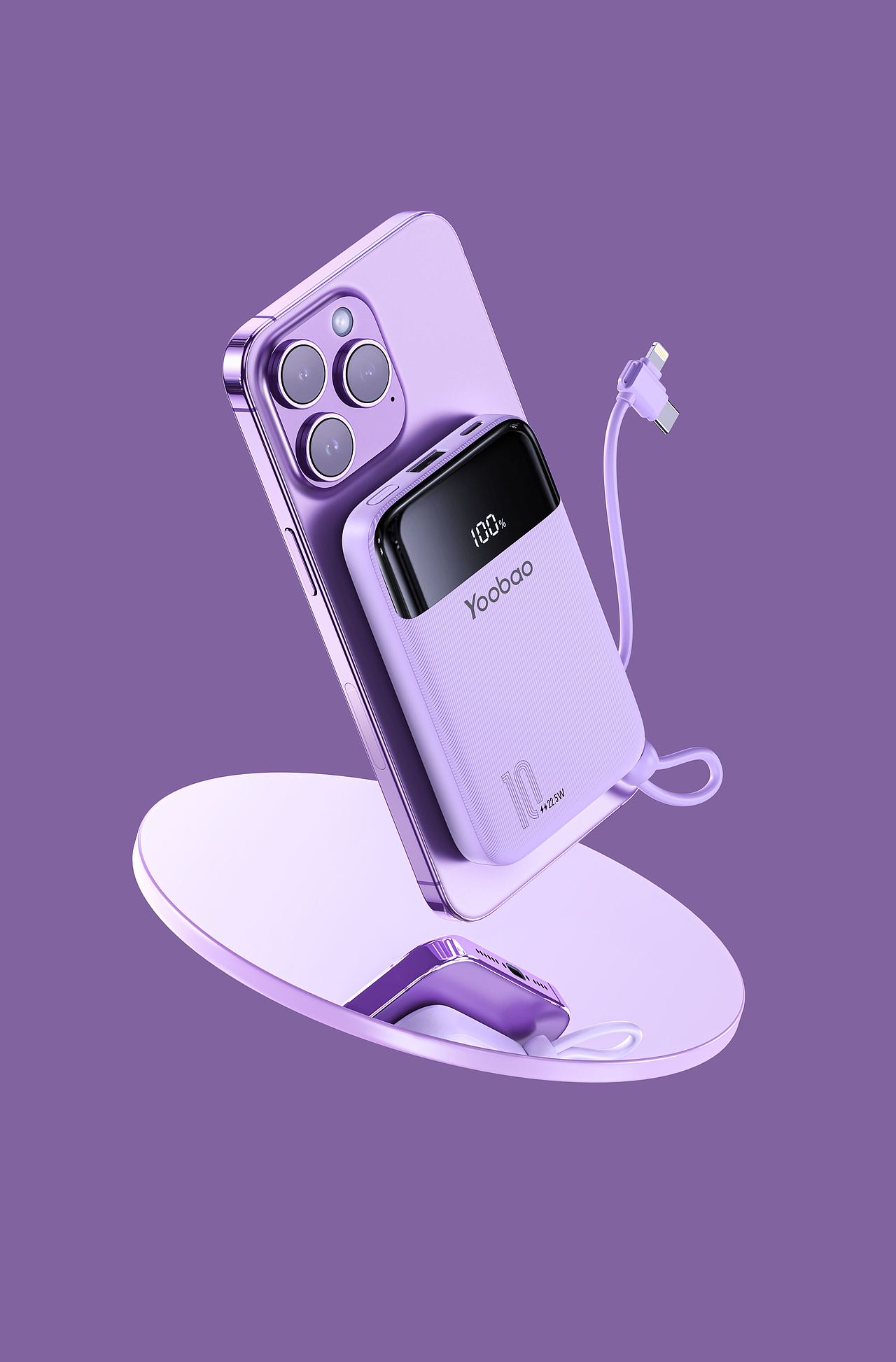 十一月渲染节选丨充电宝、证书、快充头、场景搭建（图ZMzU2NjE1NDg0） - 产品 - 站酷设计师_与光同行原创素材 - 站酷ZCOOL