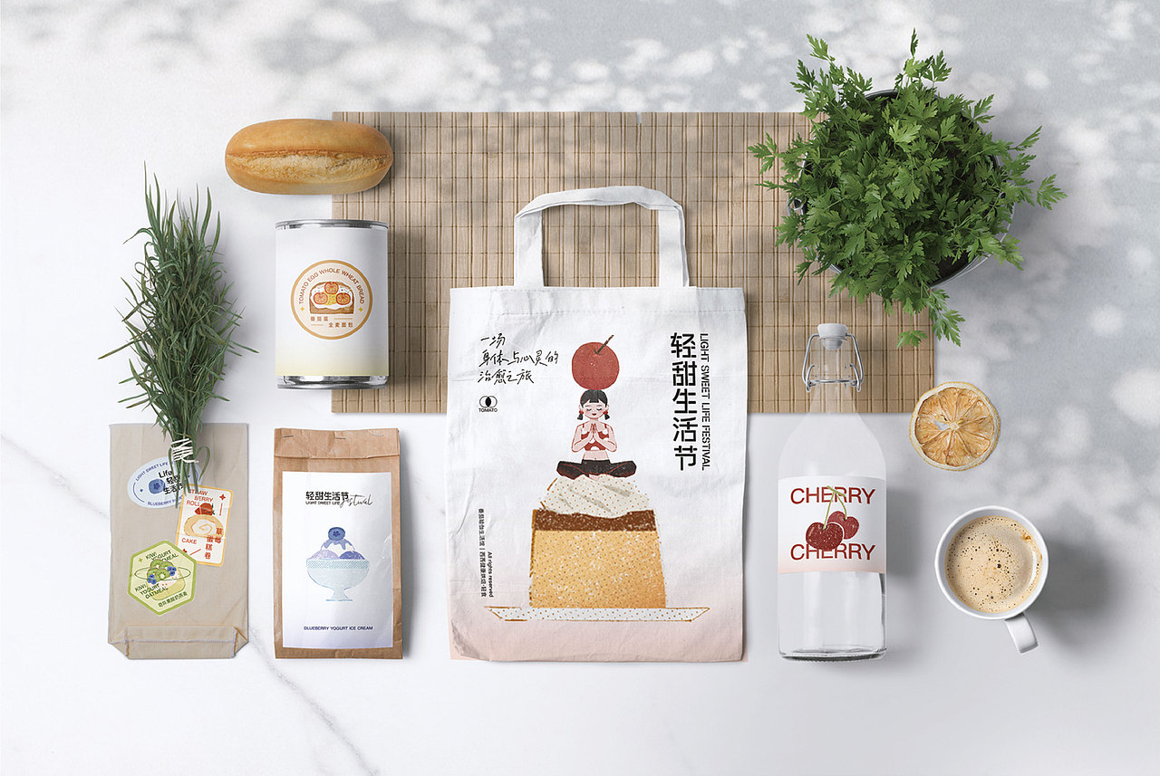 轻甜生活节 - 品牌活动全案设计（图ZMzA1MDMwNTUy） - 品牌 - 站酷设计师番茄西西x原创素材 - 站酷ZCOOL