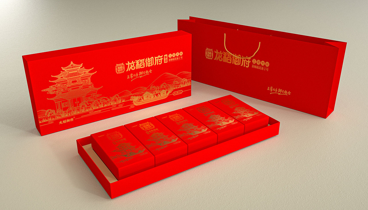 龙稻御府——五常稻乡,御贡粮仓(图ZMzM0NTU3NjIw) - 包装 - 站酷设计师缤策原创素材 - 站酷ZCOOL