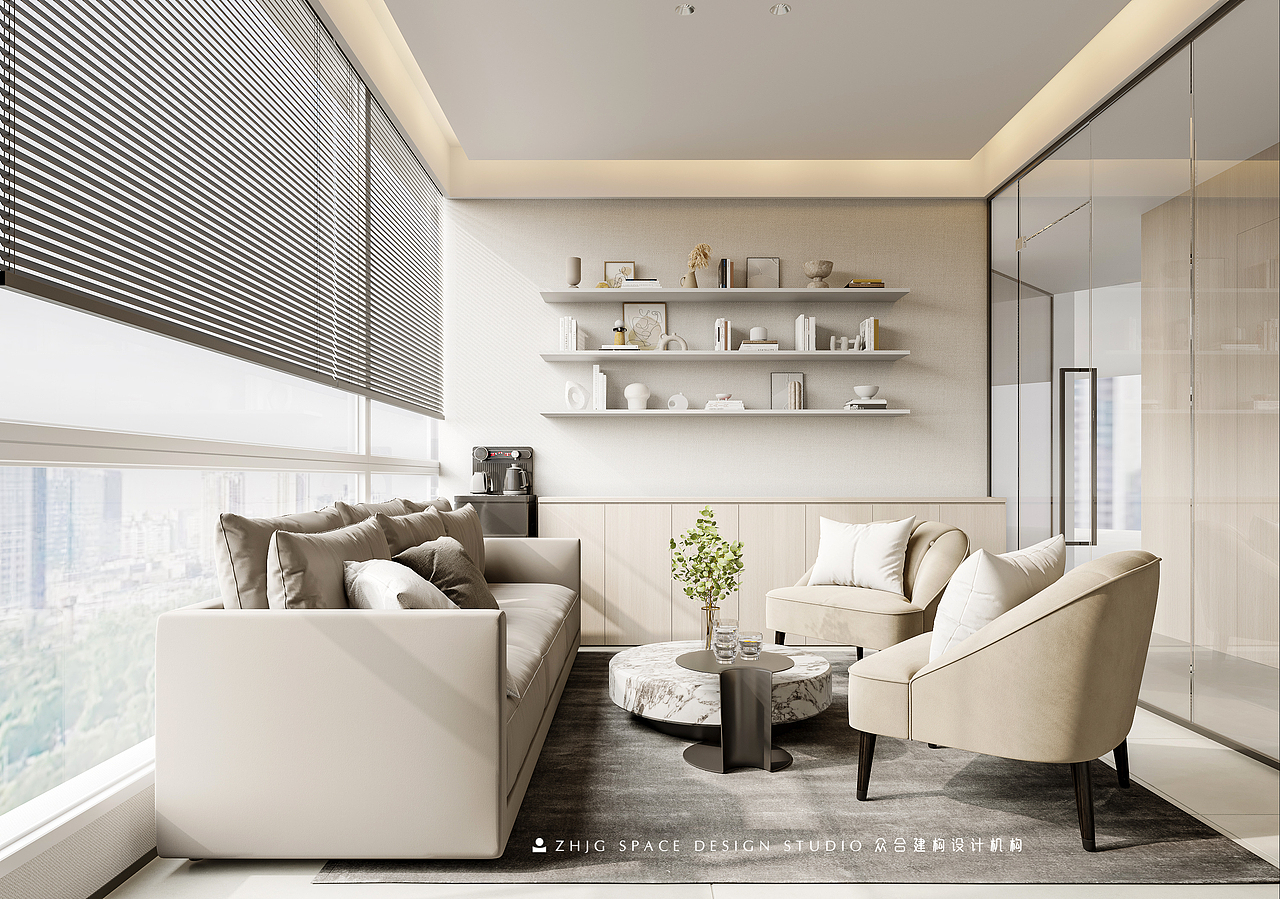 众合建构｜力勤集团—MOSA&MJM·办公空间（图ZMzU5NTcwODUy） - 商业空间设计 - 站酷设计师众合建构设计机构原创素材 - 站酷ZCOOL