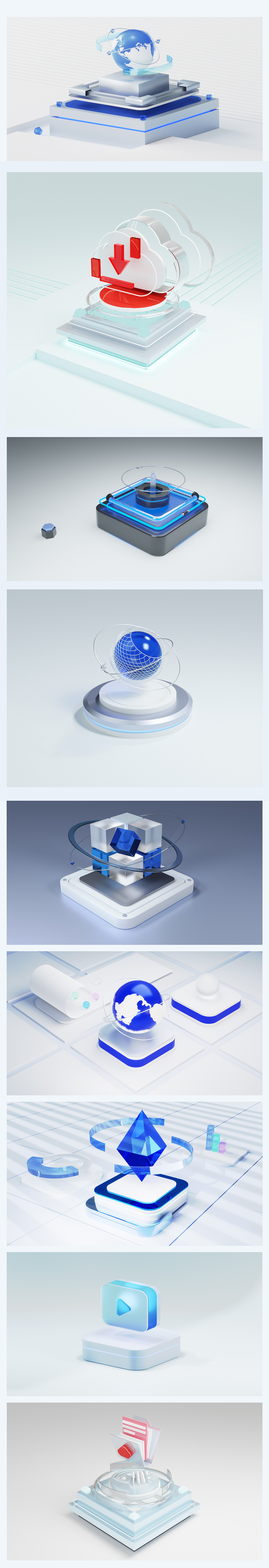 blender临摹&原创（图ZMzQxMzAwMjc2） - 其他UI - 站酷设计师CassieWen原创素材 - 站酷ZCOOL