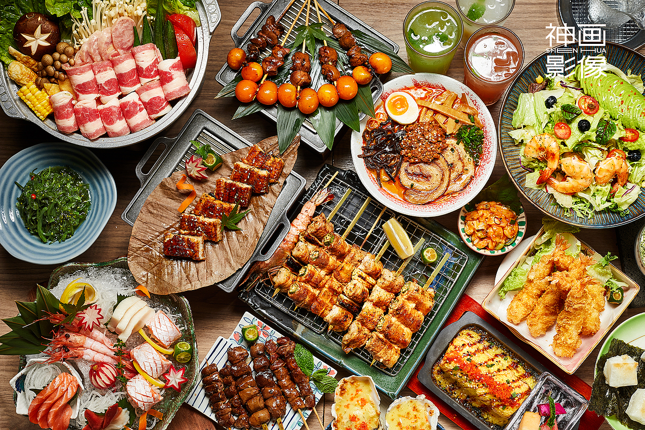 为武汉《一心烧鸟屋》拍摄的一组美食海报（图ZMzE1OTY5OTUy） - 美食摄影 - 站酷设计师武汉高级美食摄影原创素材 - 站酷ZCOOL