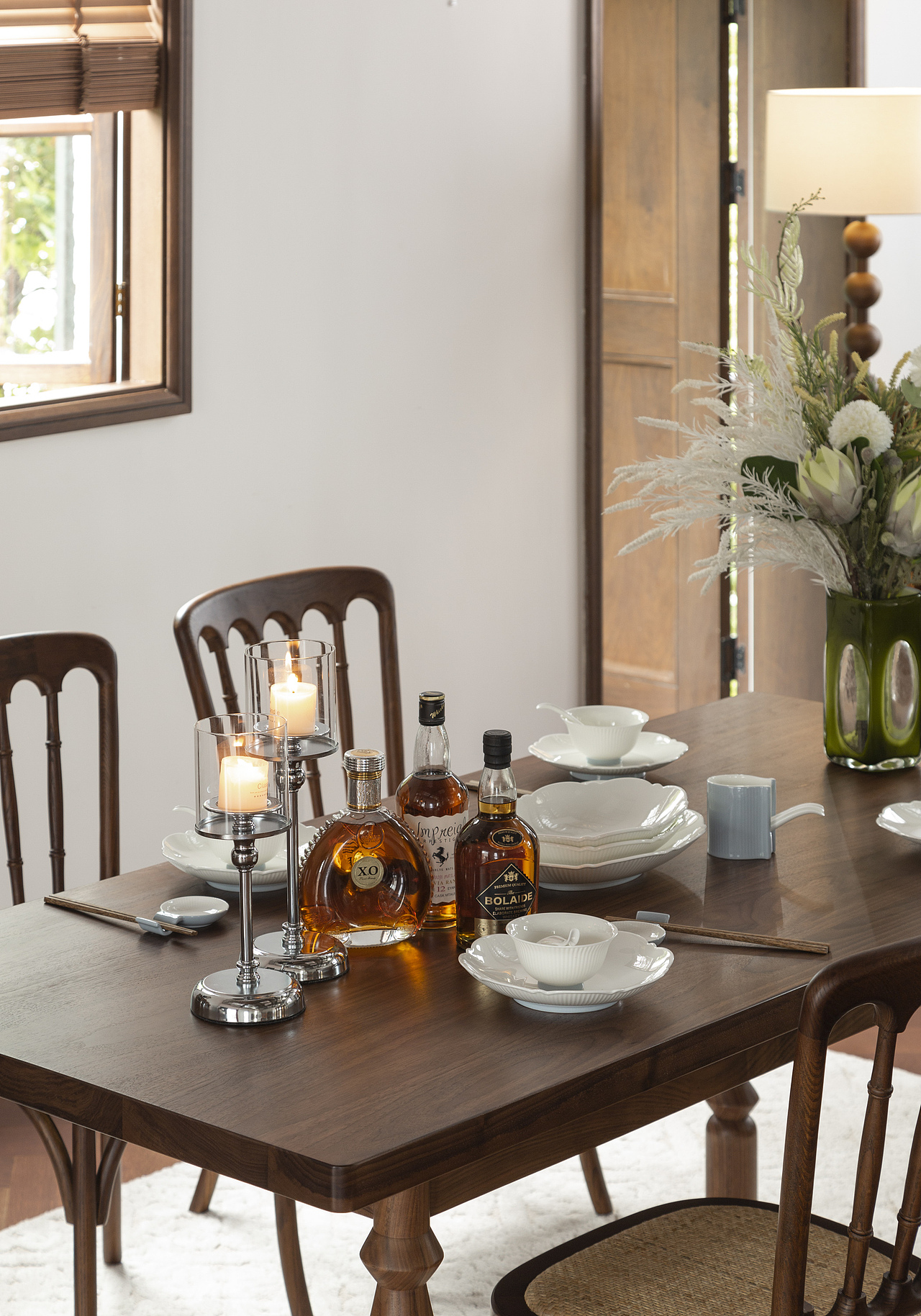 家居摄影-工作台 | 黑胡桃复古家具视觉呈现