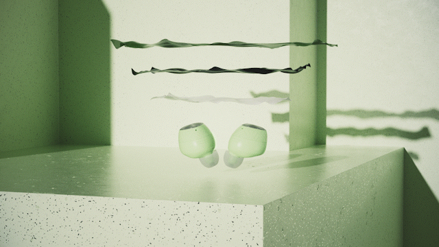 小清新蓝牙耳机（Small fresh bluetooth headset）（图ZMzI1MjEyMDI0） - 动画/影视 - 站酷设计师小写的F原创素材 - 站酷ZCOOL