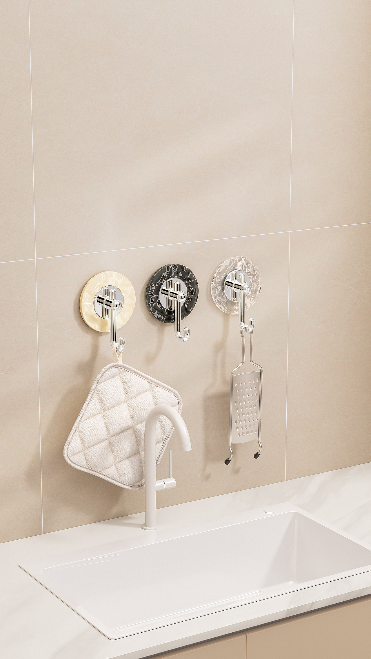 【产品渲染】冰川纹粘钩（图ZMzU4Njc3NTE2） - 产品 - 站酷设计师YOMI工作室原创素材 - 站酷ZCOOL