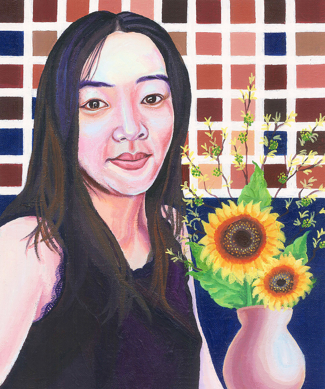 人物肖像系列插画（图ZMzI4MTI5NzY0） - 绘画 - 站酷设计师画画的JULY原创素材 - 站酷ZCOOL