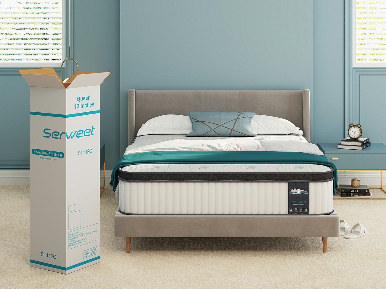 渲染--床垫系列（场景图）（图ZMzY5MTg0NzEy） - 场景 - 站酷设计师破冰魔原创素材 - 站酷ZCOOL