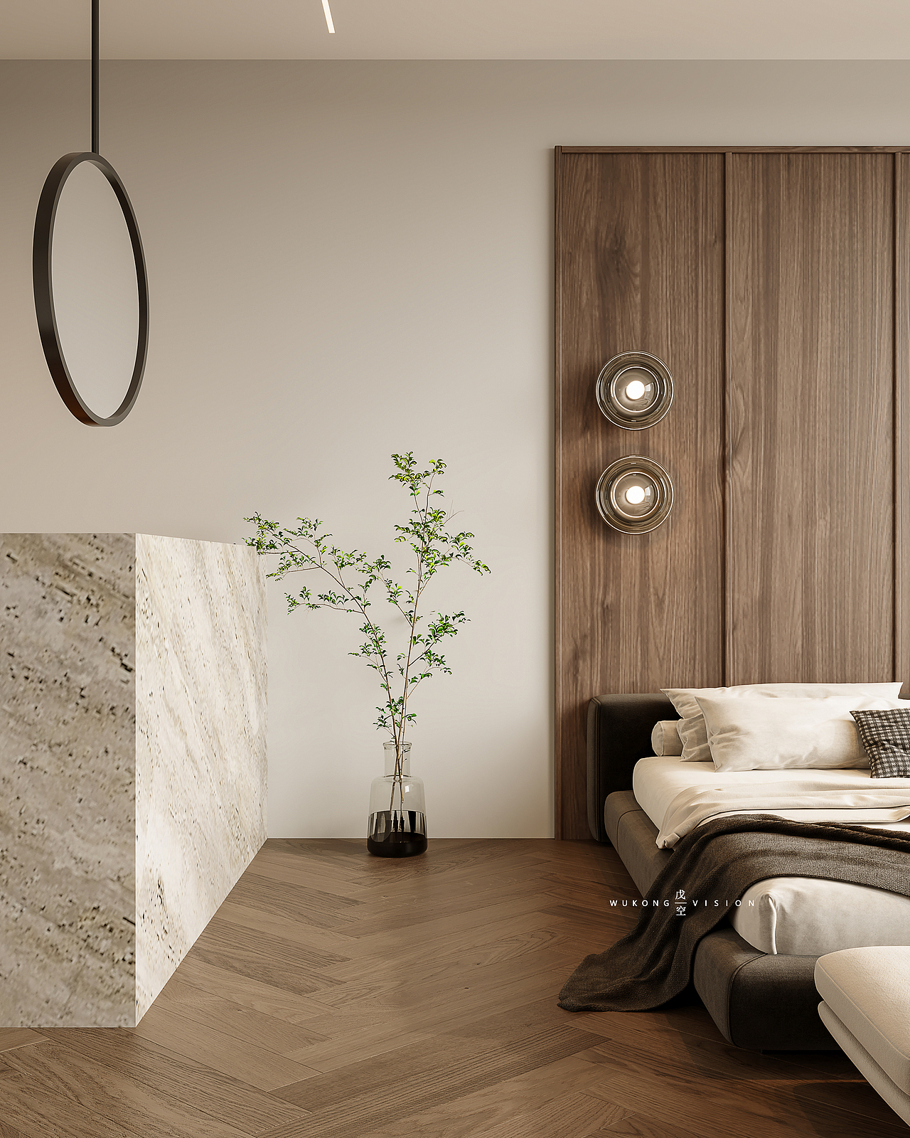 奶油色 一 戊空效果图